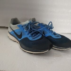 Nike Pegasus Women's Blue and Gray Running Shoes Size 8.5 599392-400
